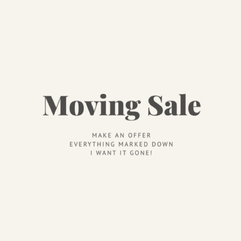 🍍Moving Sale🍍 I need it gone!🍍